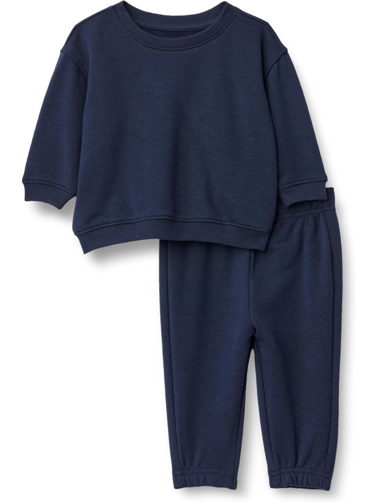 Cozy Unisex Toddler & Baby Sweatshirt And Sweatpant Set - Soft, Stylish, Comfy